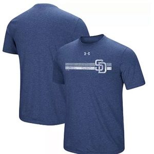 Women’s San Diego Padres Logo Shirt Short Sleeve Top Size Small